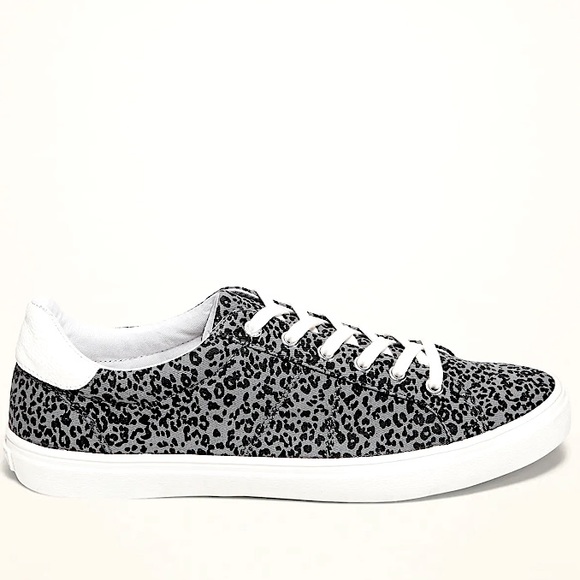 NWT Old Navy leopard print sneakers - Picture 4 of 5